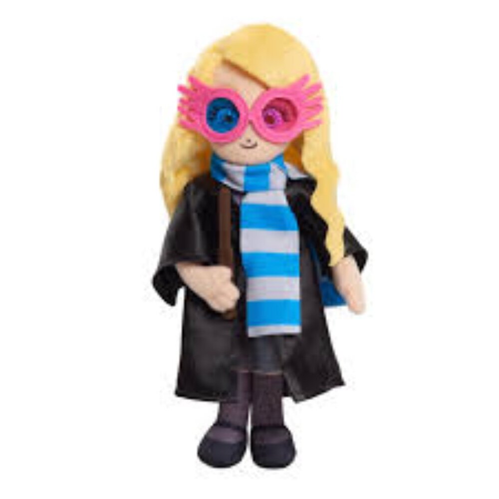 Harry Potter 8-Inch Spell Casting Wizards Luna Lovegood Small Plush with Sound E